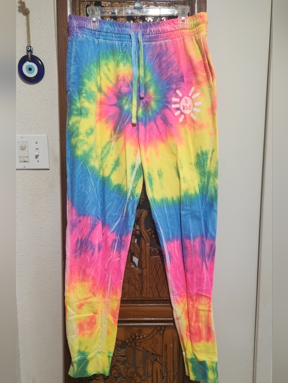 Tie-Dye Jogger Pants - Multicolor -